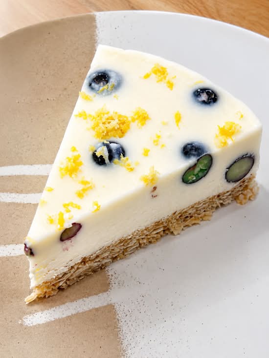Lemon Curd Cake Slice