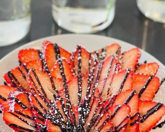 Strawberry Nutella Toast