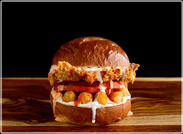 Buffalo Bacon Chicken Sandwich Combo
