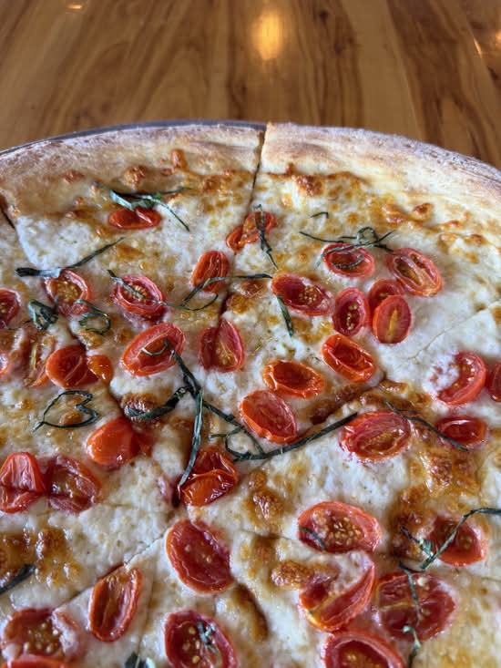 Margherita pizza