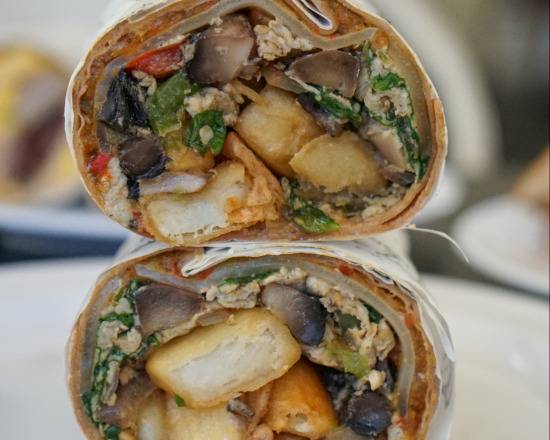 EggWhite Breakfast Burrito