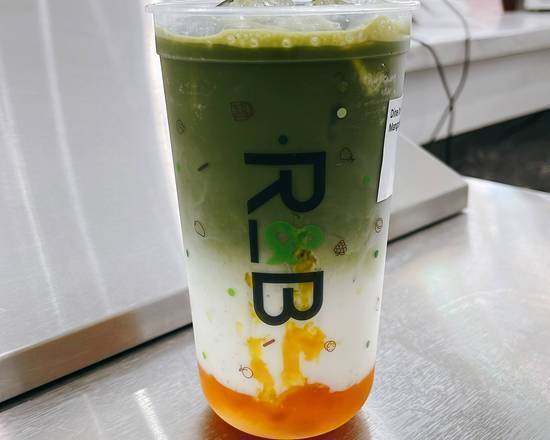 Mango Matcha Latte
