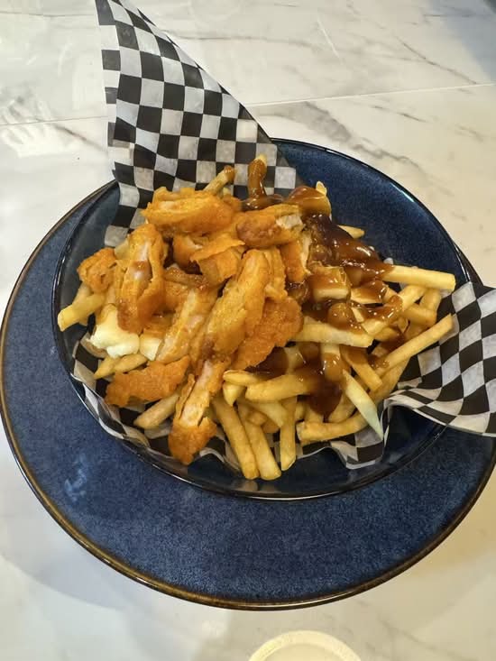 Chicken Bacon Ranch Poutine