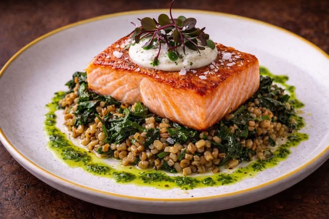 Seared Salmon