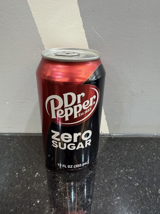 Dr Pepper Zero Sugar 12oz can