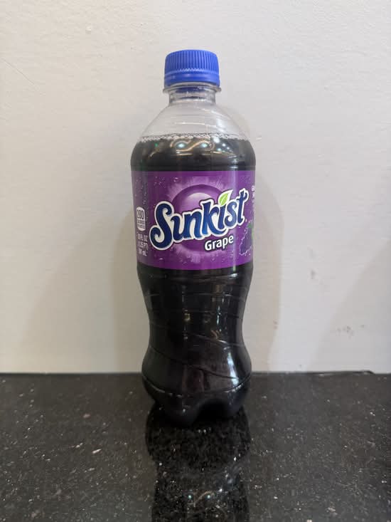 Sunkist grape 20oz bottle