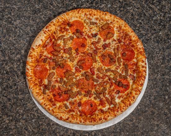 Lotsa Meat Pizza