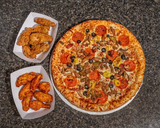 Pizza & Wings Combo