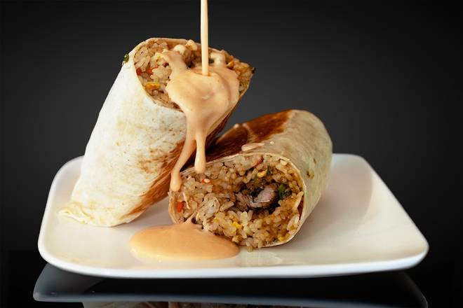 HIBACHI STEAK* BURRITO