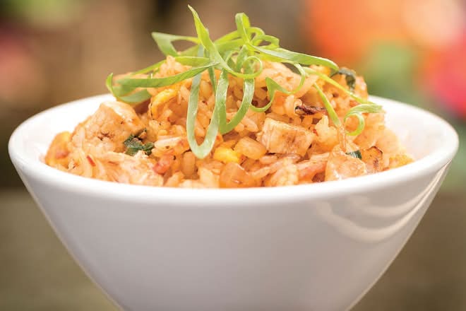 HIBACHI SPICY SHRIMP FRIED RICE