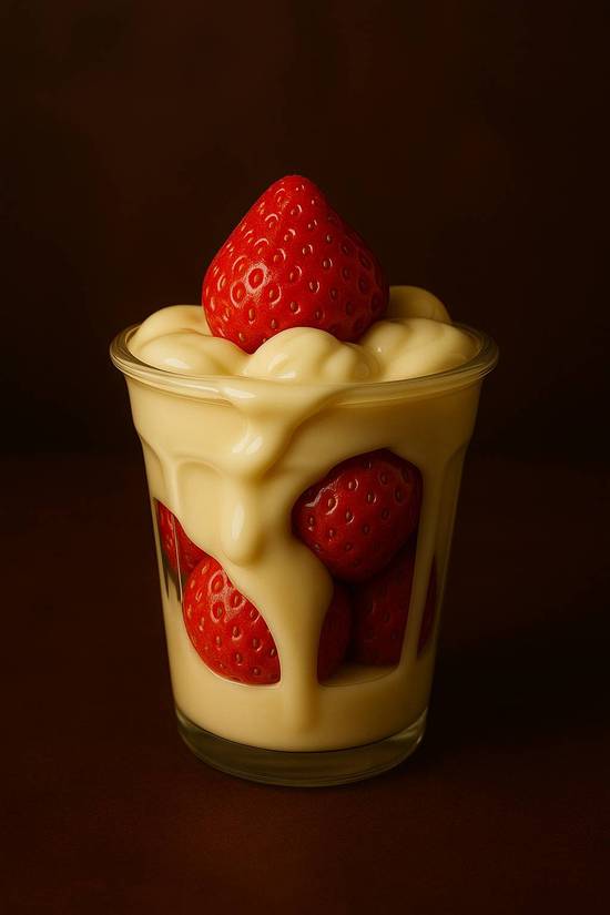 White Chocolate Covered Strawberry