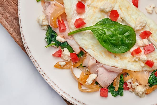 Healthy Turkey Omelet
