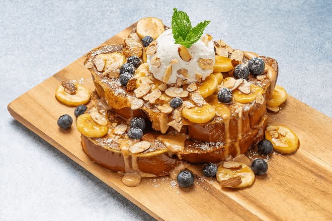 Banana Brittle French Toast