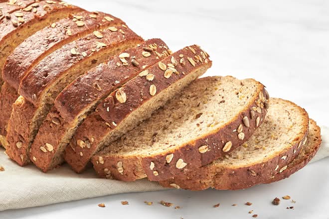 Loaf of Whole Grain Artisan Bread