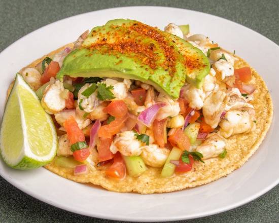 ceviche tostada