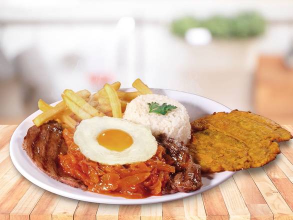 Bistec A Caballo
