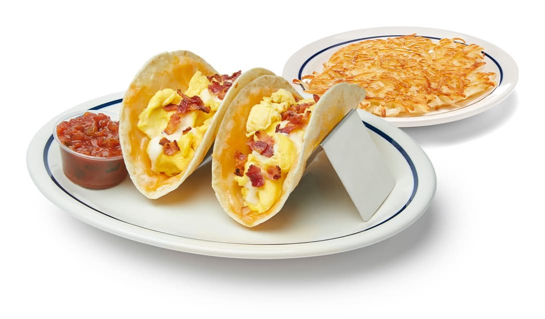 Bacon, Egg & Cheese Anytime Tacos