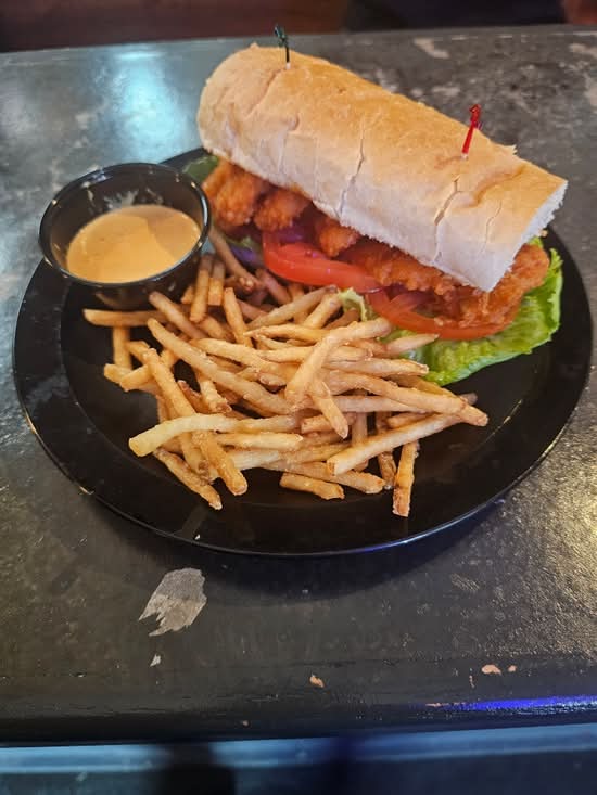 Shrimp Po'Boy Sandwich