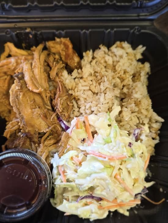 Pulled Pork Rice Bowl
