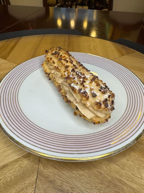 Hazelnut Eclair