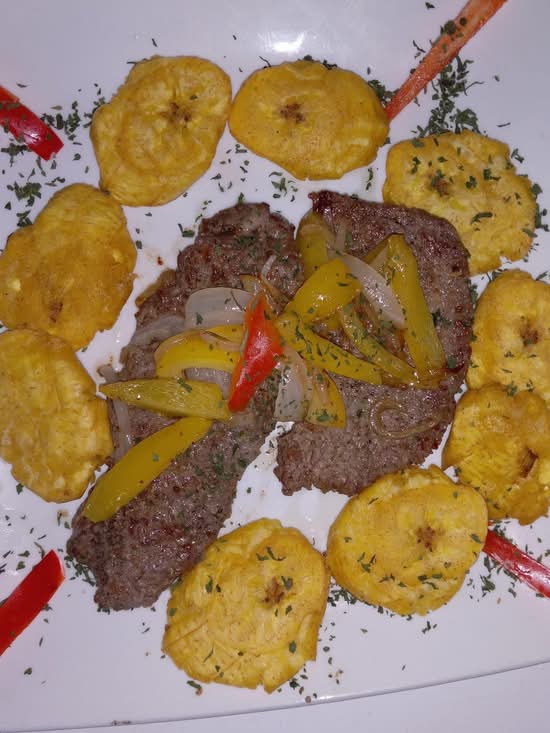 Bistec empanado