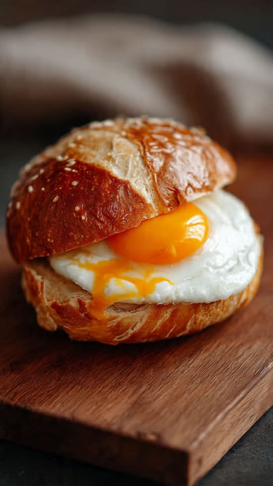 Egg on Roll