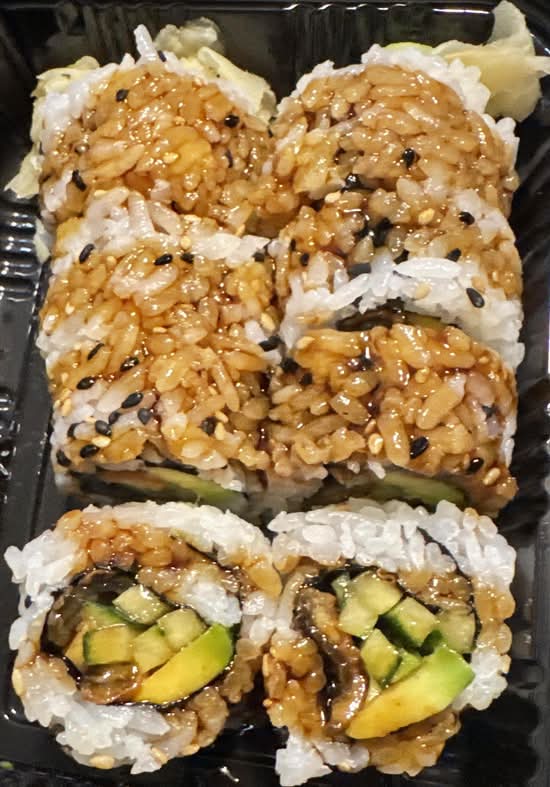 Eel Avocado Cucumber Roll