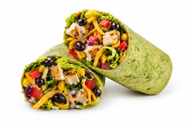 Santa Fe Chicken Wrap