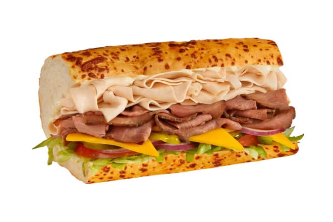 #8 Roast Beef, Turkey & Cheddar
