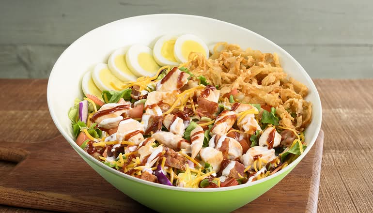 BBQ Chicken Ranch Salad