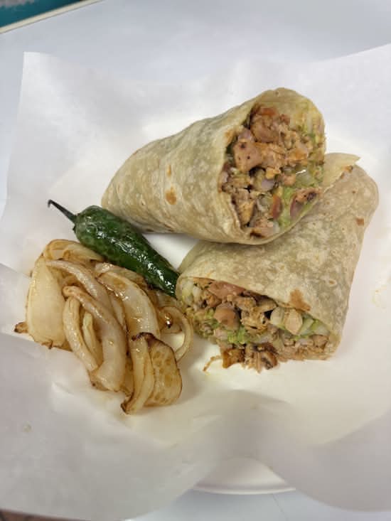 Pollo Asado Burrito