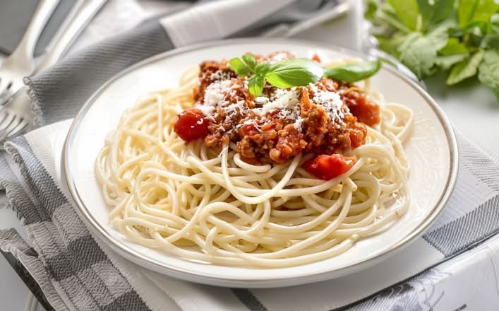 Meat Sauce Spaghetti Pasta