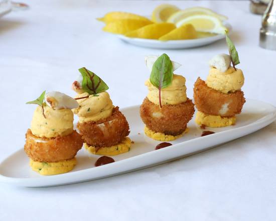 Crab Deviled Eggs