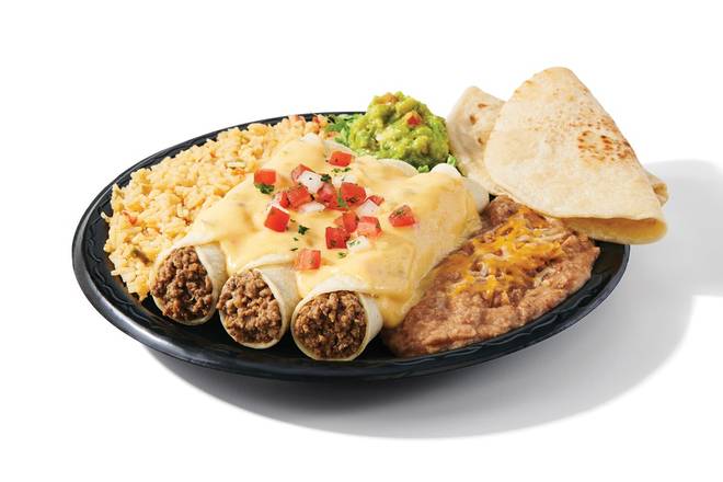 3 Enchilada Plate