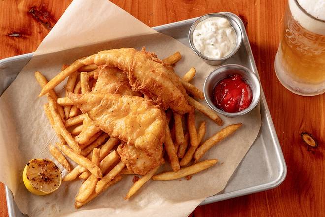 Beer Battered Fish & Chips