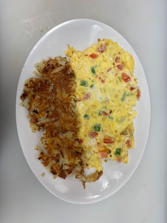 Bacon & Cheese Omelette
