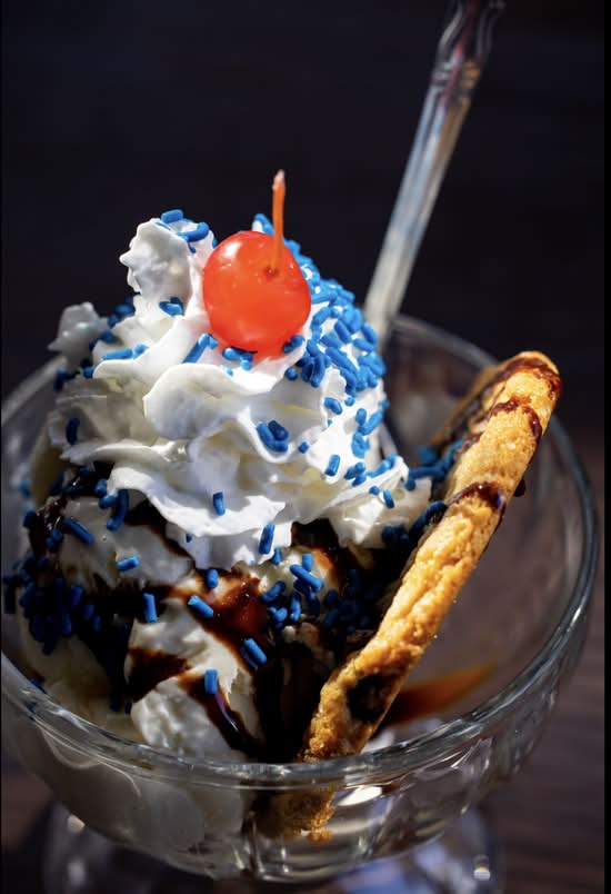 Cookie Monster Sundae