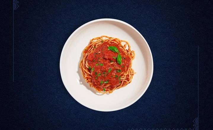 Spaghetti with Goat Meat