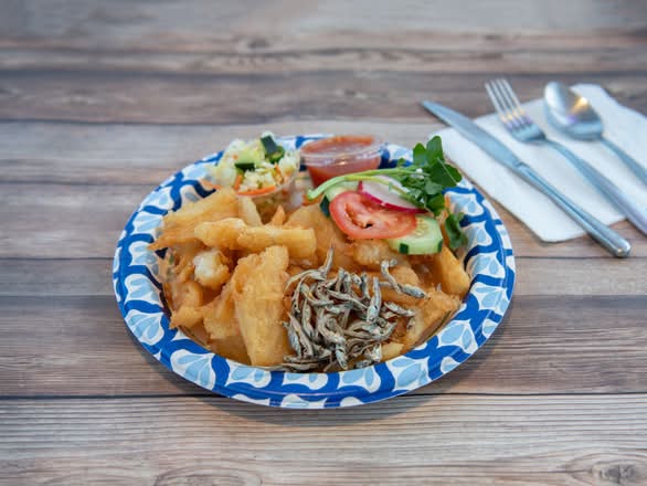 Yuca Frita + 1 soda de lata