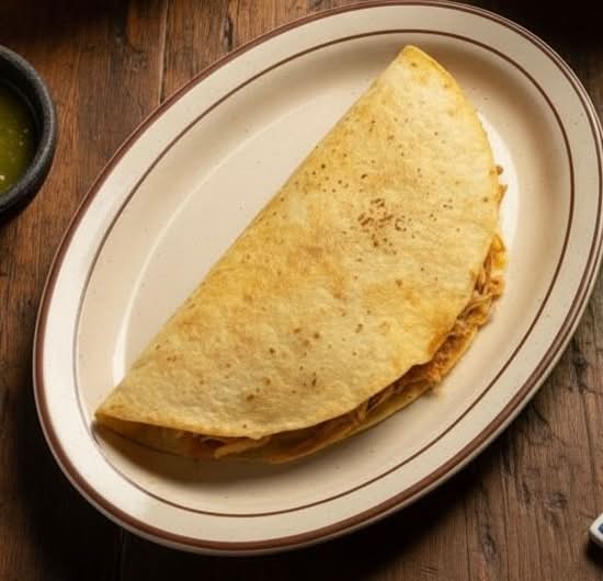 Shredded Chicken Quesadilla
