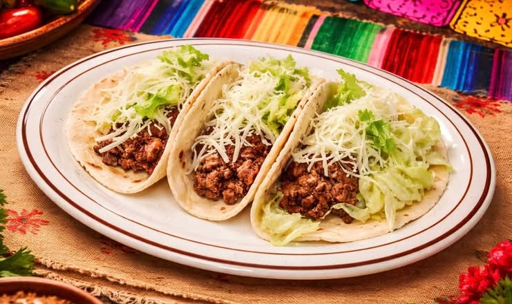 (3) Soft Tacos