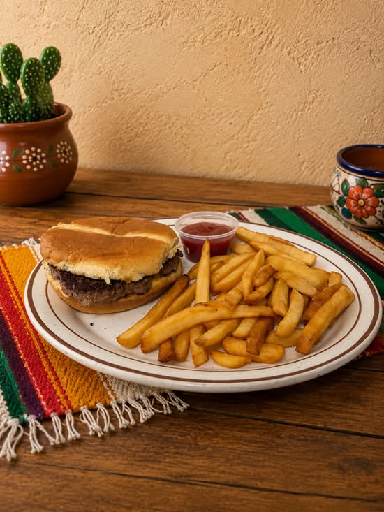 (E) Kids Cheeseburger