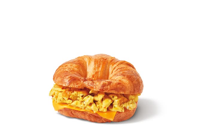 Scrambled Egg Loaded Croissant