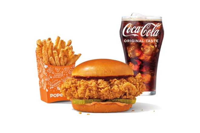 Spicy Maple Chicken Sandwich Combo