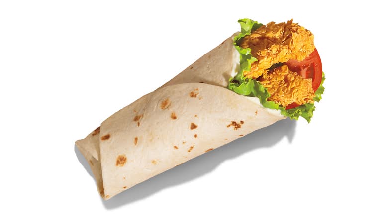 Spicy Crispy Chicken Wrap