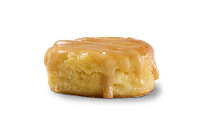 Cinnamon Maple Glazed Biscuit