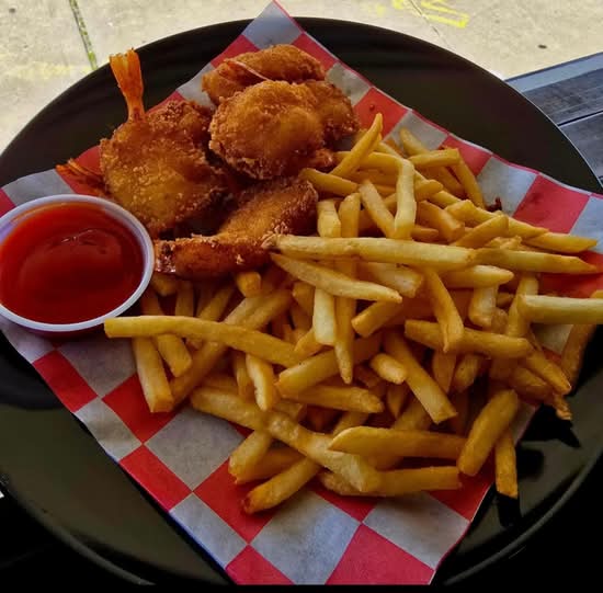 Breaded shrimp W/ FF