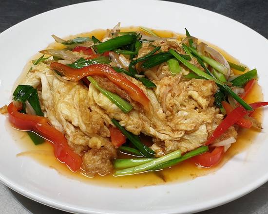 Egg fried vegetable