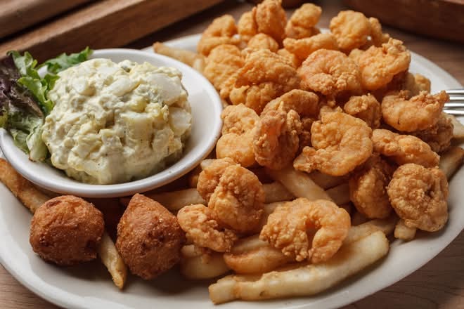 Seafood Dinner W/ Shrimp