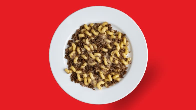 Ground Beef Cheese Pasta